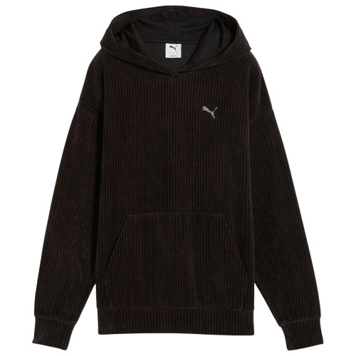 Puma Γυναικείο φούτερ Essentials Elevated Comfort Velour Rib Hoodie